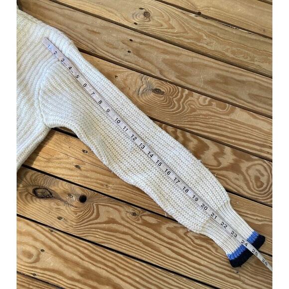 Vintage Irish Brand Wool Knit Sweater Size Large Women’s White - Picture 6 of 6